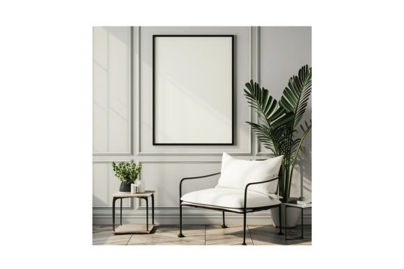 Download Living Room Wall Poster Mockup - Poster mockup Collection
