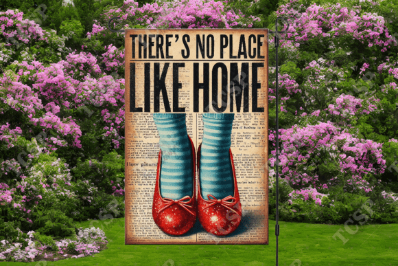 Download No Place Like Home Garden Flag - Garden flag Collection